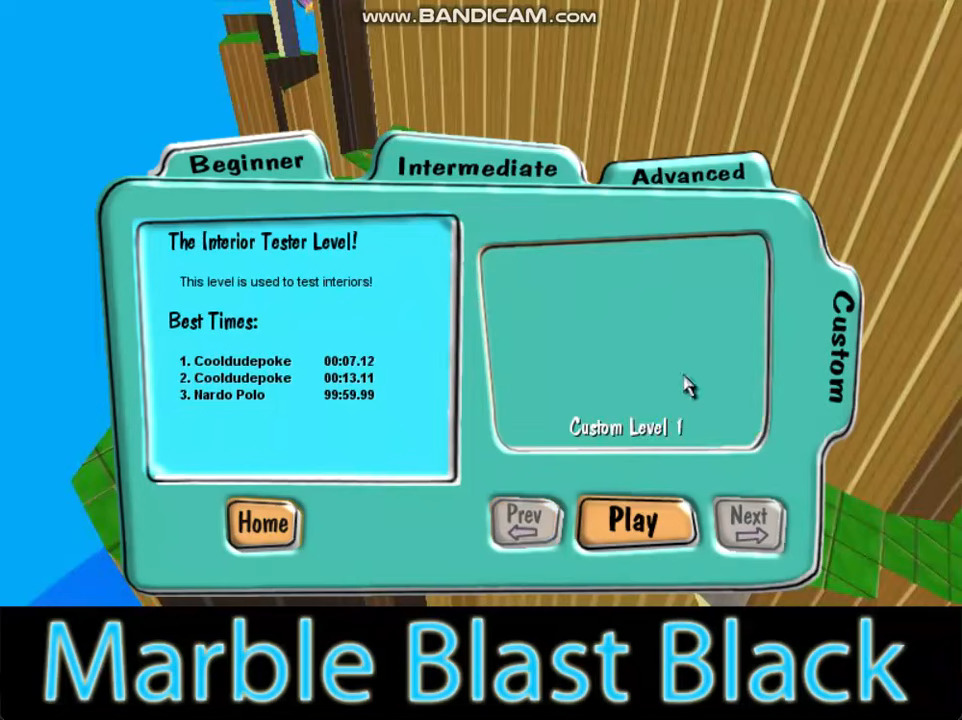 Marble Blast Black