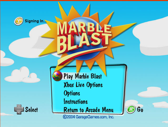 Marble Blast Black